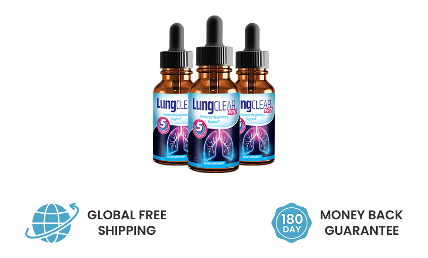 3 Bottles of Lung Clear Pro