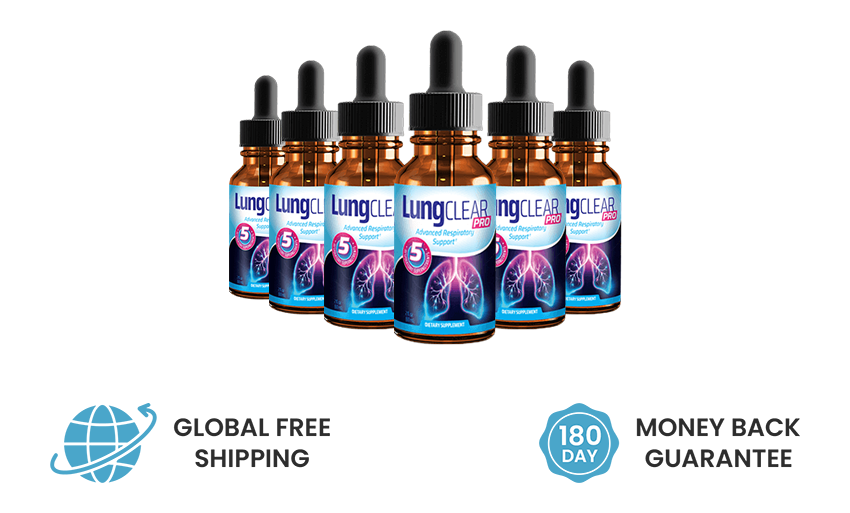 6 Bottles of Lung Clear Pro